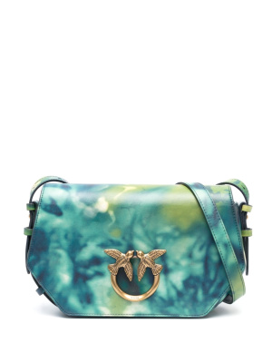 

Love Exagon tie-dye crossbody bag, PINKO Love Exagon tie-dye crossbody bag