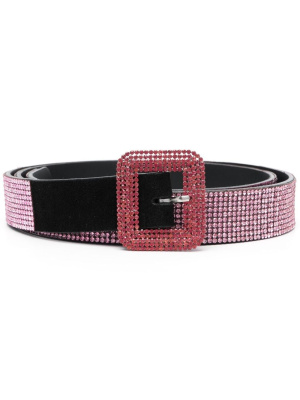 

Crystal embellished leather belt, PINKO Crystal embellished leather belt