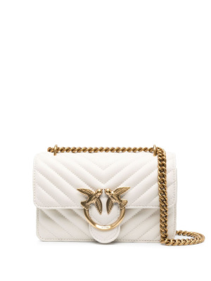 

Lovebird quilted leather bag, PINKO Lovebird quilted leather bag