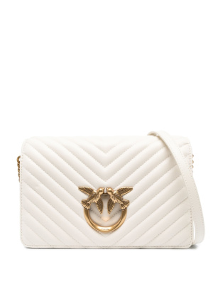 

Love Click quilted shoulder bag, PINKO Love Click quilted shoulder bag