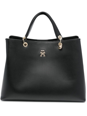 

Logo-plaque top handles bag, Tommy Hilfiger Logo-plaque top handles bag