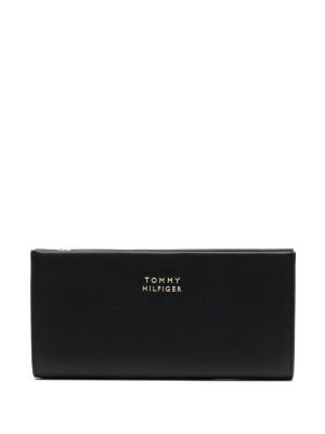 

Logo-plaque leather wallet, Tommy Hilfiger Logo-plaque leather wallet