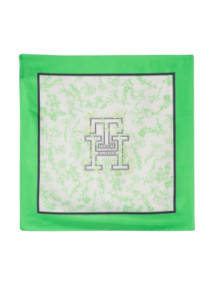 

Logo printed silk scarf, Tommy Hilfiger Logo printed silk scarf