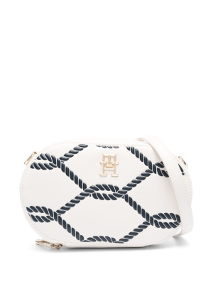 

Rope-print crossbody bag, Tommy Hilfiger Rope-print crossbody bag