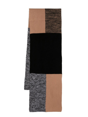 

Colour-block wool scarf, JOSEPH Colour-block wool scarf