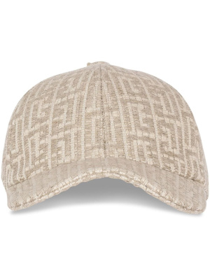 

Monogram-pattern cap, Balmain Monogram-pattern cap