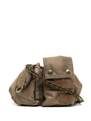 

Cargo-pocket drawstring mini bag, Sacai Cargo-pocket drawstring mini bag