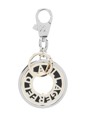 

K/Circle logo keyring, Karl Lagerfeld K/Circle logo keyring