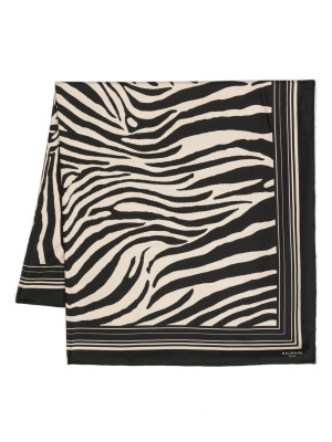 

Zebra print scarf, Balmain Zebra print scarf