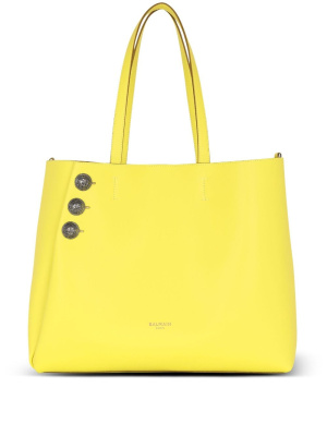 

Emblème leather tote bag, Balmain Emblème leather tote bag