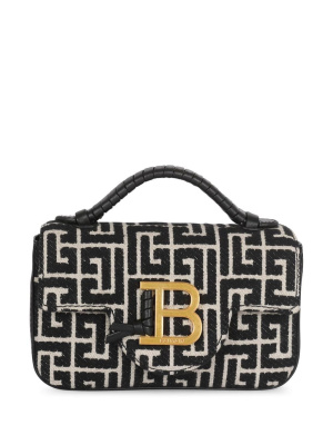 

B-Buzz monogram mini bag, Balmain B-Buzz monogram mini bag