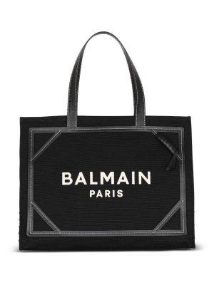 

B-Army 42 canvas tote bag, Balmain B-Army 42 canvas tote bag