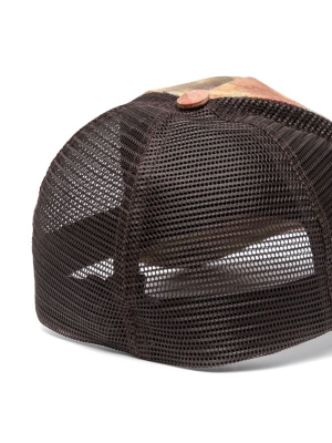 

Graphic-print trucker cap, Balmain Graphic-print trucker cap