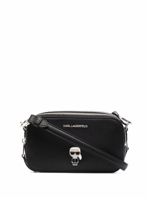 

K/Ikonik leather camera bag, Karl Lagerfeld K/Ikonik leather camera bag