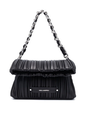 

K/Kushion faux-leather shoulder bag, Karl Lagerfeld K/Kushion faux-leather shoulder bag