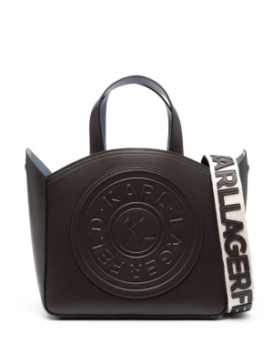 

K/Circle debossed-logo tote bag, Karl Lagerfeld K/Circle debossed-logo tote bag