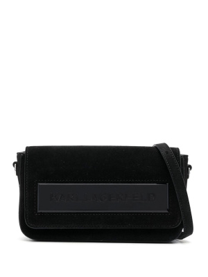 

K/Essential Flap shoulder bag, Karl Lagerfeld K/Essential Flap shoulder bag
