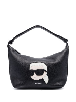 

Lea Ikonik-motif shoulder bag, Karl Lagerfeld Lea Ikonik-motif shoulder bag