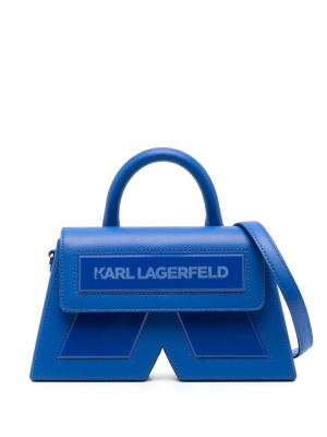 

IKON/K leather crossbody bag, Karl Lagerfeld IKON/K leather crossbody bag