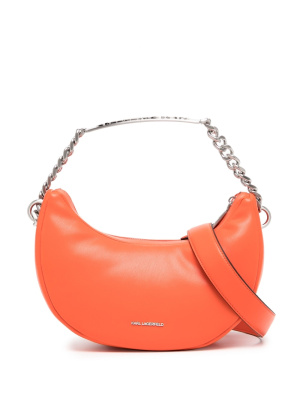 

K/Id leather shoulder bag, Karl Lagerfeld K/Id leather shoulder bag
