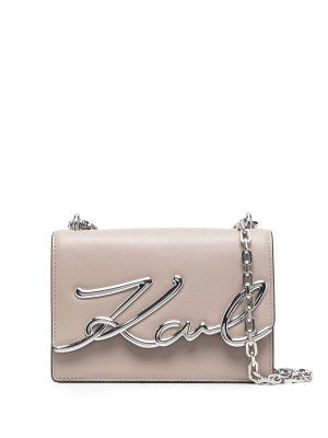 

Small K/Signature shoulder bag, Karl Lagerfeld Small K/Signature shoulder bag