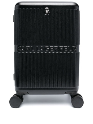 

Ikonik Karl-motif trolley luggage, Karl Lagerfeld Ikonik Karl-motif trolley luggage