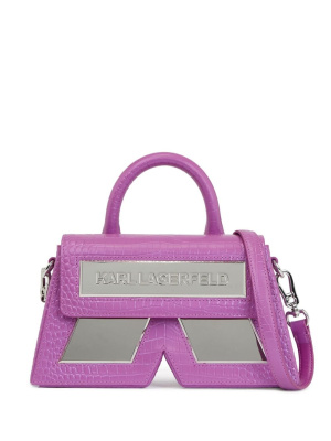

IKON/K crocodile-effect crossbody bag, Karl Lagerfeld IKON/K crocodile-effect crossbody bag