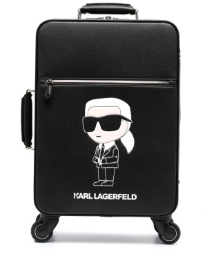 

Ikonik Karl-print suitcase, Karl Lagerfeld Ikonik Karl-print suitcase