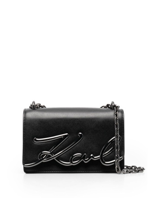 

K/Signature satchel bag, Karl Lagerfeld K/Signature satchel bag