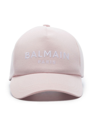

Embroidered-logo baseball cap, Balmain Embroidered-logo baseball cap