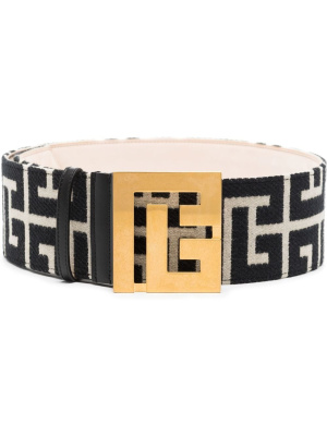 

Monogram wide belt, Balmain Monogram wide belt