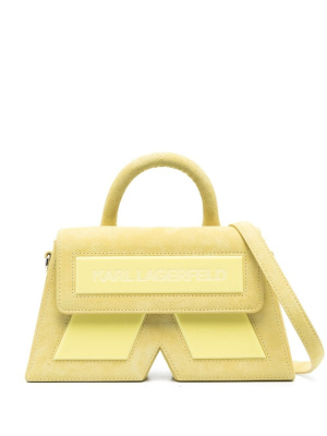 

IKON/K suede crossbody bag, Karl Lagerfeld IKON/K suede crossbody bag