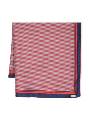 

Monogram-pattern silk scarf, Balmain Monogram-pattern silk scarf