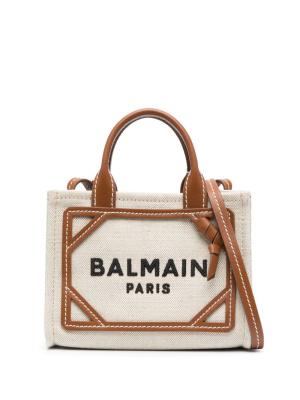 

Mini B-Army canvas tote bag, Balmain Mini B-Army canvas tote bag