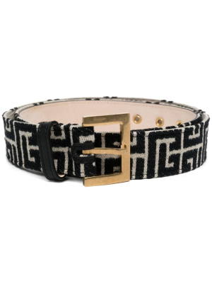 

B-Monogram motif belt, Balmain B-Monogram motif belt