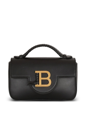 

Bbuzz logo-plaque mini bag, Balmain Bbuzz logo-plaque mini bag