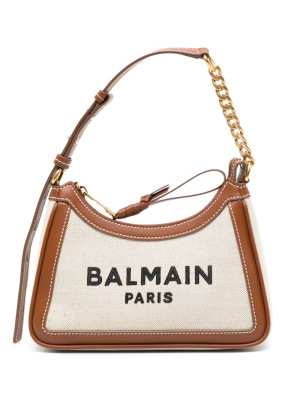 

B-Army logo-print shoulder bag, Balmain B-Army logo-print shoulder bag