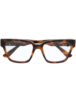 

Wayfarer-frame glasses, Karl Lagerfeld Wayfarer-frame glasses