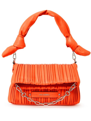 

K/Kushion pleated shoulder bag, Karl Lagerfeld K/Kushion pleated shoulder bag