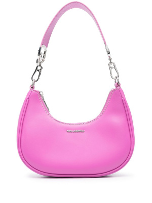

K/Ikonik Lock Moon shoulder bag, Karl Lagerfeld K/Ikonik Lock Moon shoulder bag