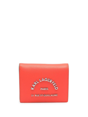

Logo-plaque bi-fold wallet, Karl Lagerfeld Logo-plaque bi-fold wallet
