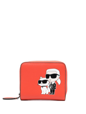 

Ikonik Karl leather wallet, Karl Lagerfeld Ikonik Karl leather wallet