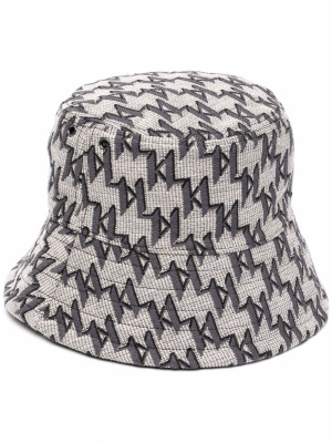 

K/Monogram jacquard bucket hat, Karl Lagerfeld K/Monogram jacquard bucket hat