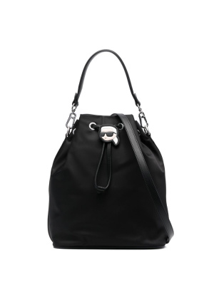 

K/Ikonik bucket bag, Karl Lagerfeld K/Ikonik bucket bag