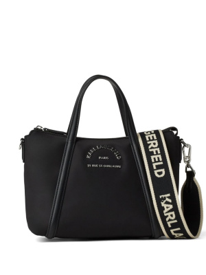 

Logo-print tote bag, Karl Lagerfeld Logo-print tote bag