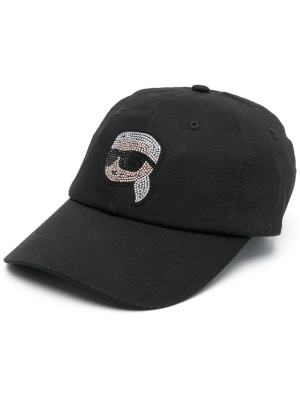 

K/Ikonik 2.0 embellished cap, Karl Lagerfeld K/Ikonik 2.0 embellished cap