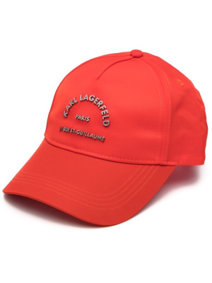 

Logo-lettering baseball cap, Karl Lagerfeld Logo-lettering baseball cap