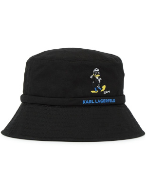 

X Disney logo bucket hat, Karl Lagerfeld X Disney logo bucket hat