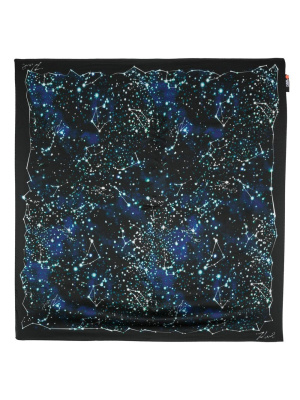 

Space Milkyway evening silk scarf, Karl Lagerfeld Space Milkyway evening silk scarf