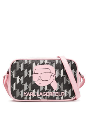 

Logo-print crossbody bag, Karl Lagerfeld Logo-print crossbody bag
